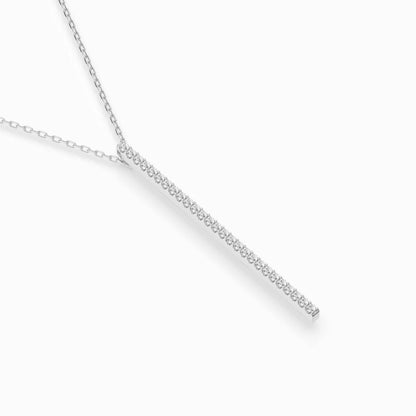 Minimalismus-Halskette (Rund), 0.14 ct — 104-10050