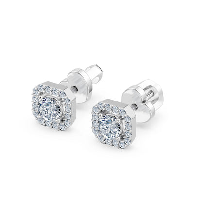 Solitär-Eternity-Ohrringe, 0.4 ct — 102-10118/2(3.7)