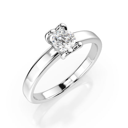 Solitär-Ring (Rund), 0.3 ct — 101-10013(4.2)