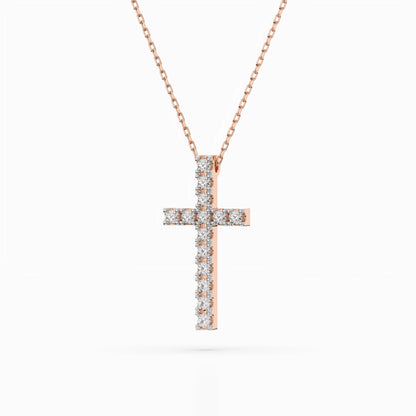 Minimalismus-Halskette (Rund), 0.2 ct — 104-10025