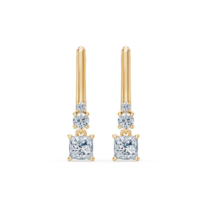 Solitär-Eternity-Ohrringe, 0.8 ct — 102-10143(0.40)PR