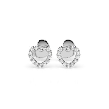 Minimalismus-Ohrringe (Rund), 0.14 ct — 102-10028