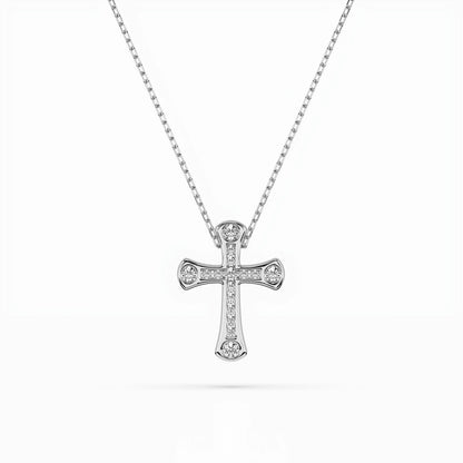Minimalismus-Halskette (Rund), 0.06 ct — 104-10009