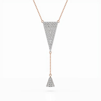 Minimalismus-Halskette (Rund), 0.41 ct — 104-10018/2