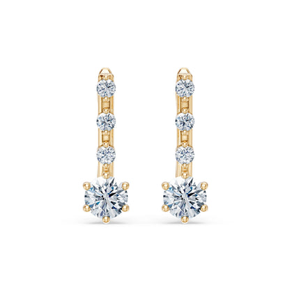 Solitär-Eternity-Ohrringe, 0.6 ct — 102-10144(4.2)