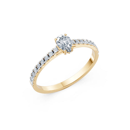Solitär-Eternity-Ring, 0.3 ct — 101-10191(0.30)PAR