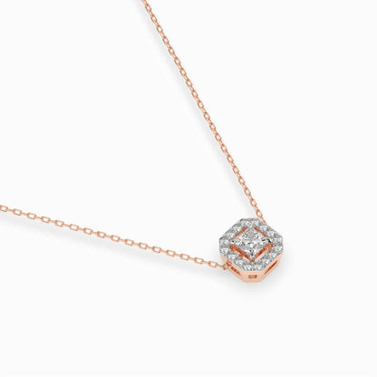 Solitär-Eternity-Halskette (Prinzess), 0.17 ct — 104-10045(3.0)PR