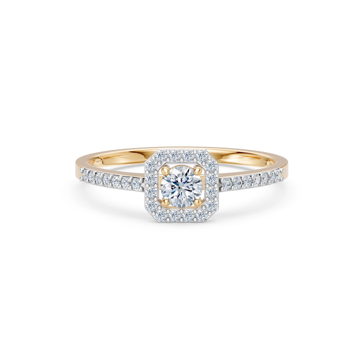 Solitär-Eternity-Ring, 0.2 ct — 101-10118/2(3.7)