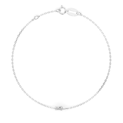 Minimalismus-Armband (Rund), 0.03 ct — 105-10013