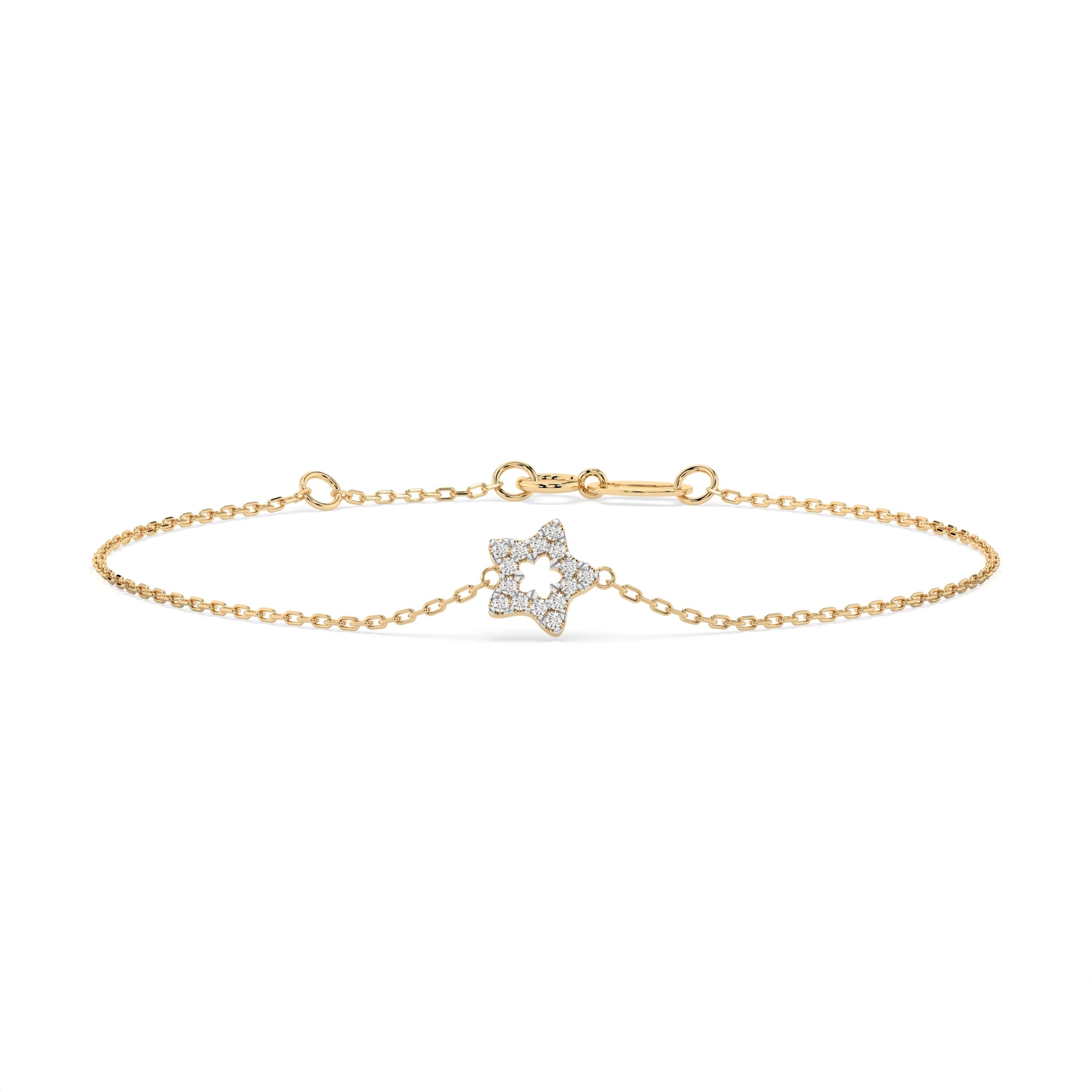 Minimalismus-Armband (Rund), 0.08 ct — 105-10014