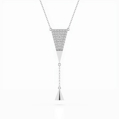Minimalismus-Halskette (Rund), 0.22 ct — 104-10018