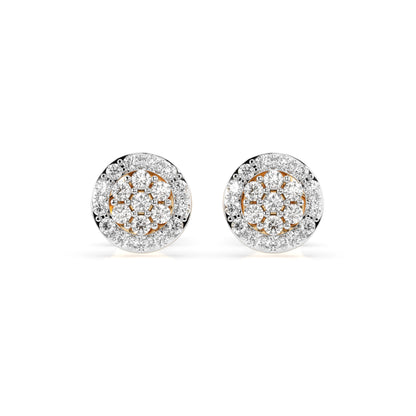 Illusion-Ohrringe (Rund), 0.16 ct — 102-10072