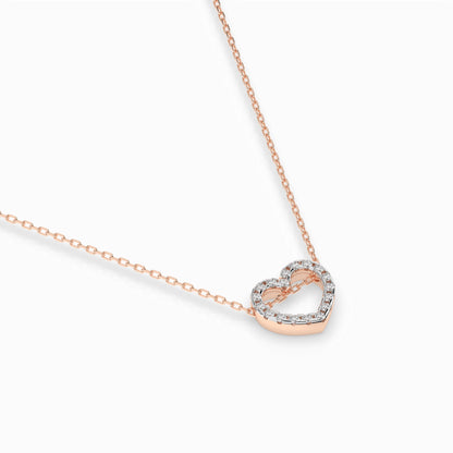 Minimalismus-Halskette (Rund), 0.09 ct — 104-10051
