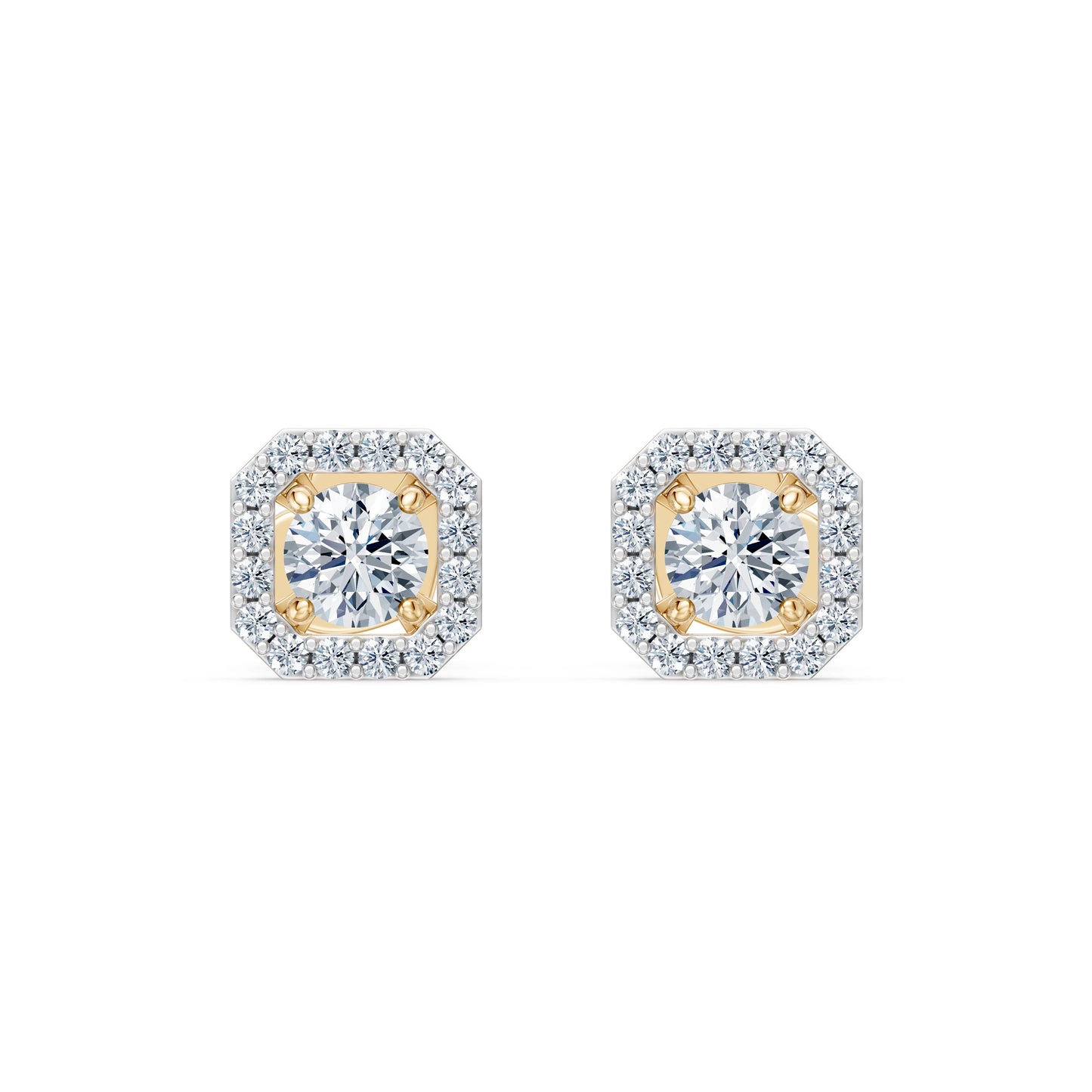 Solitär-Eternity-Ohrringe, 0.4 ct — 102-10118/2(3.7)