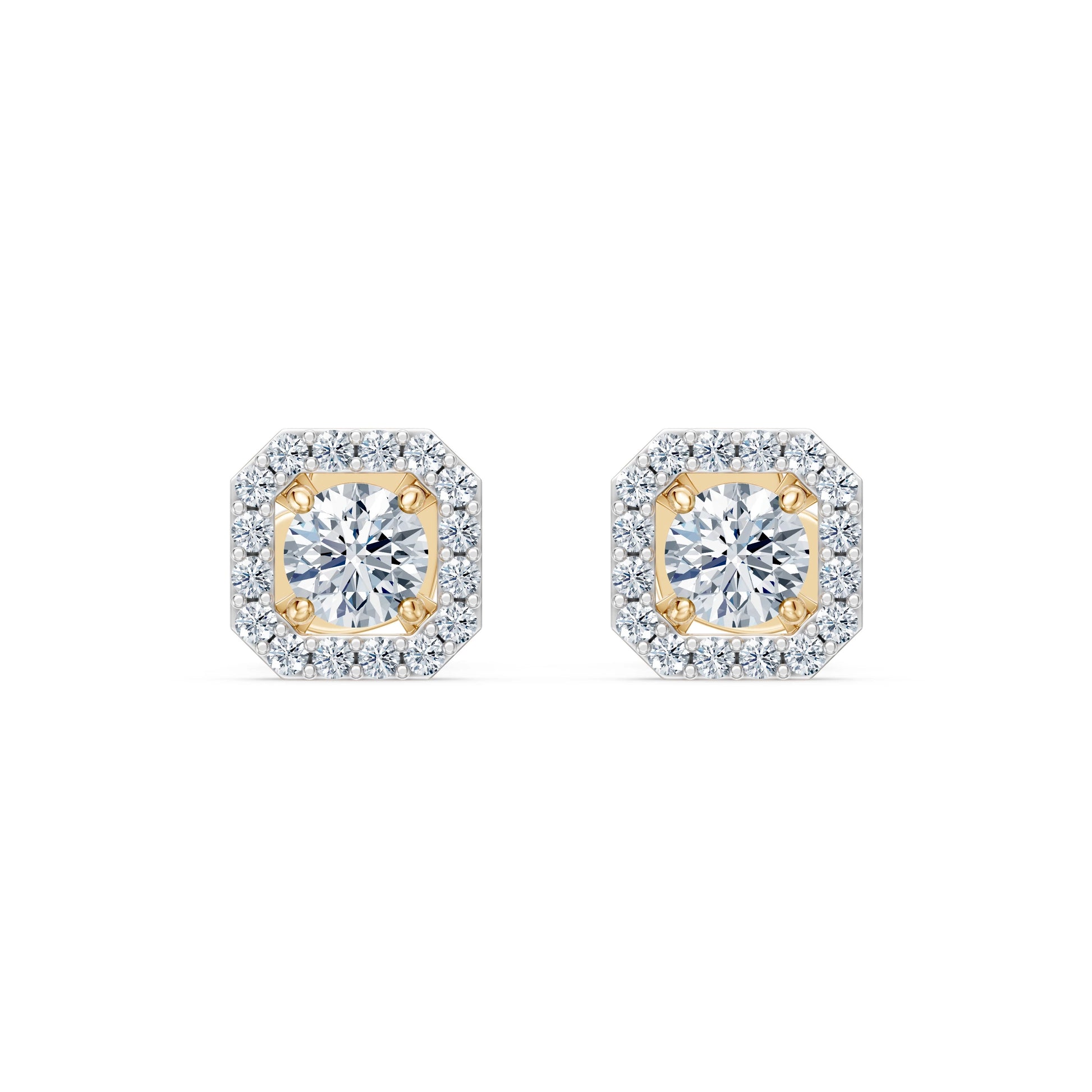 Solitär-Eternity-Ohrringe, 0.4 ct — 102-10118/2(3.7)