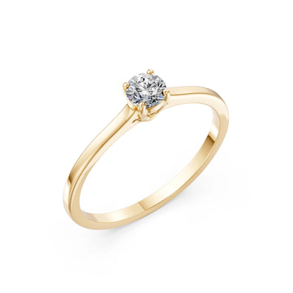 Solitär-Ring, 0.3 ct — 101-10103(4.2)