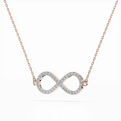 Minimalismus-Halskette (Rund), 0.19 ct — 104-10068
