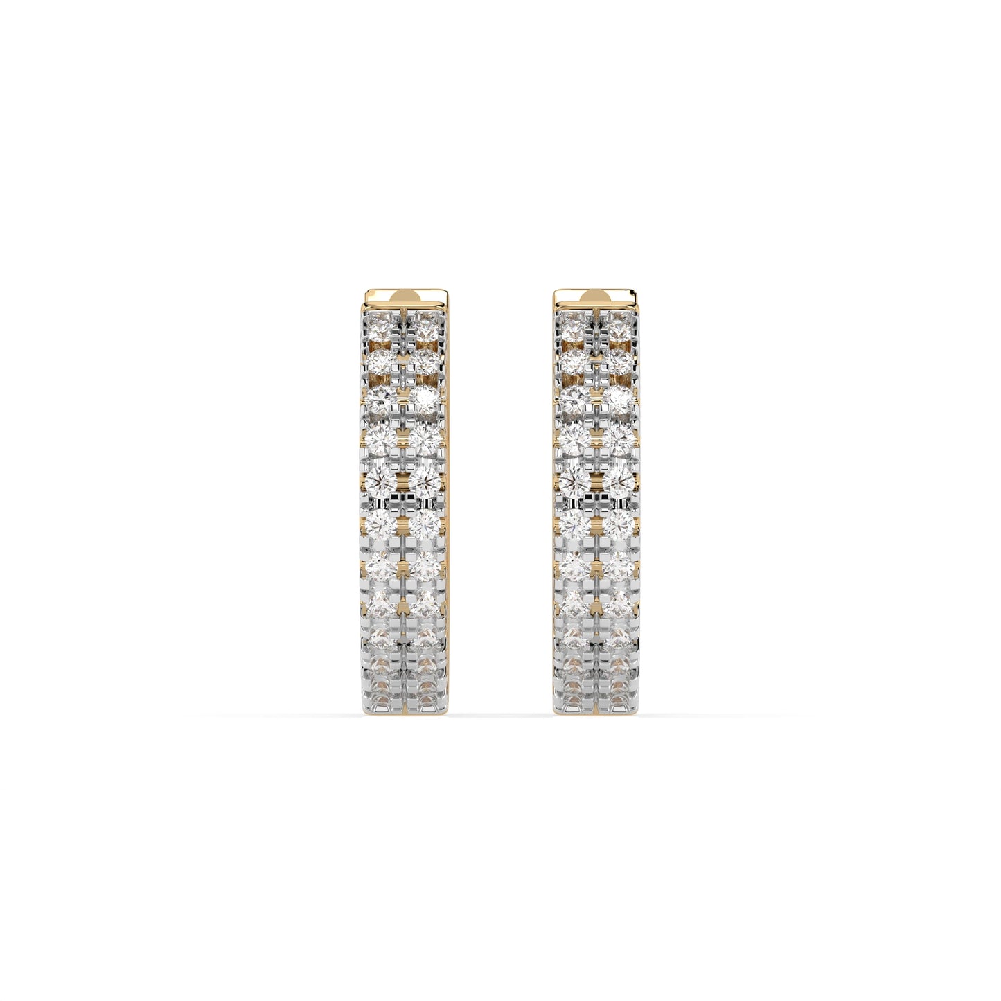 Eternity-Ohrringe (Rund), 0.19 ct — 102-10301