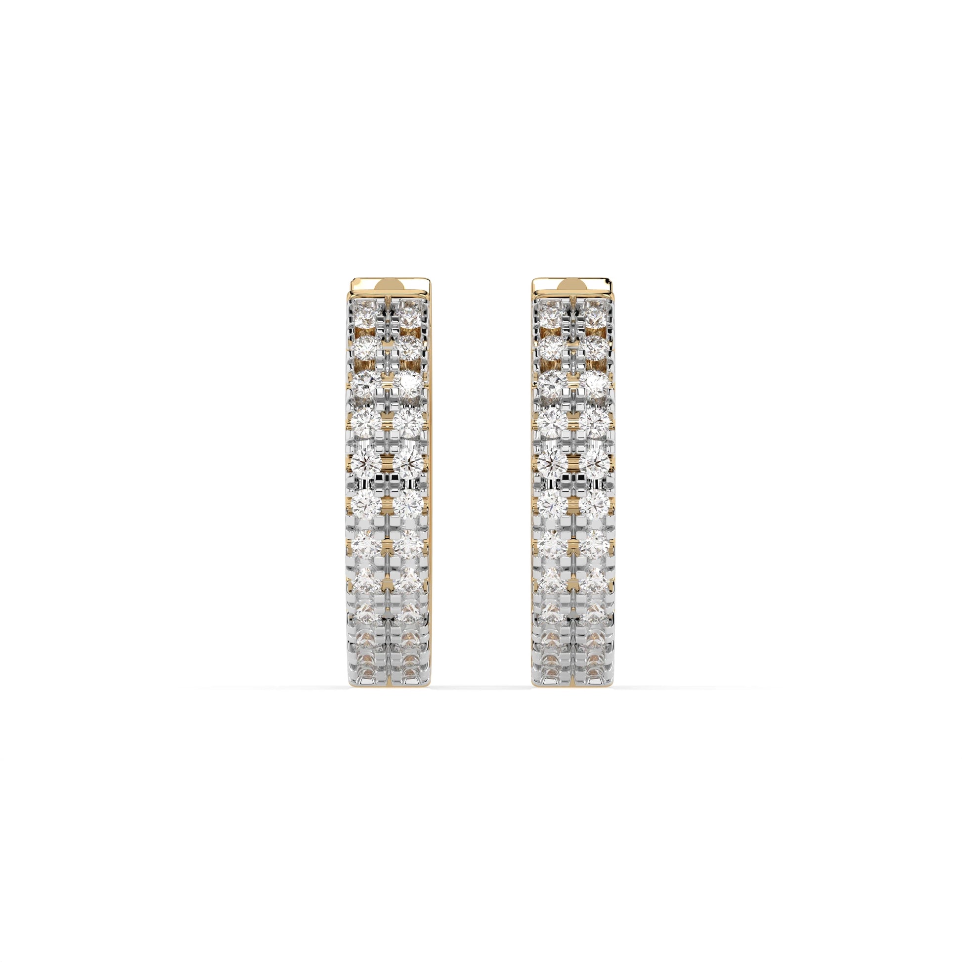 Eternity-Ohrringe (Rund), 0.19 ct — 102-10301