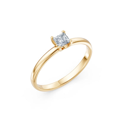 Solitär-Ring, 0.3 ct — 101-10194(0.30)PR