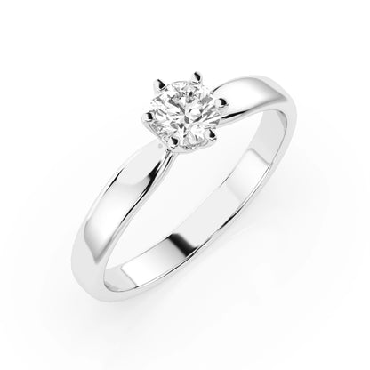 Solitär-Ring (Rund), 0.3 ct — 101-10040(4.2)