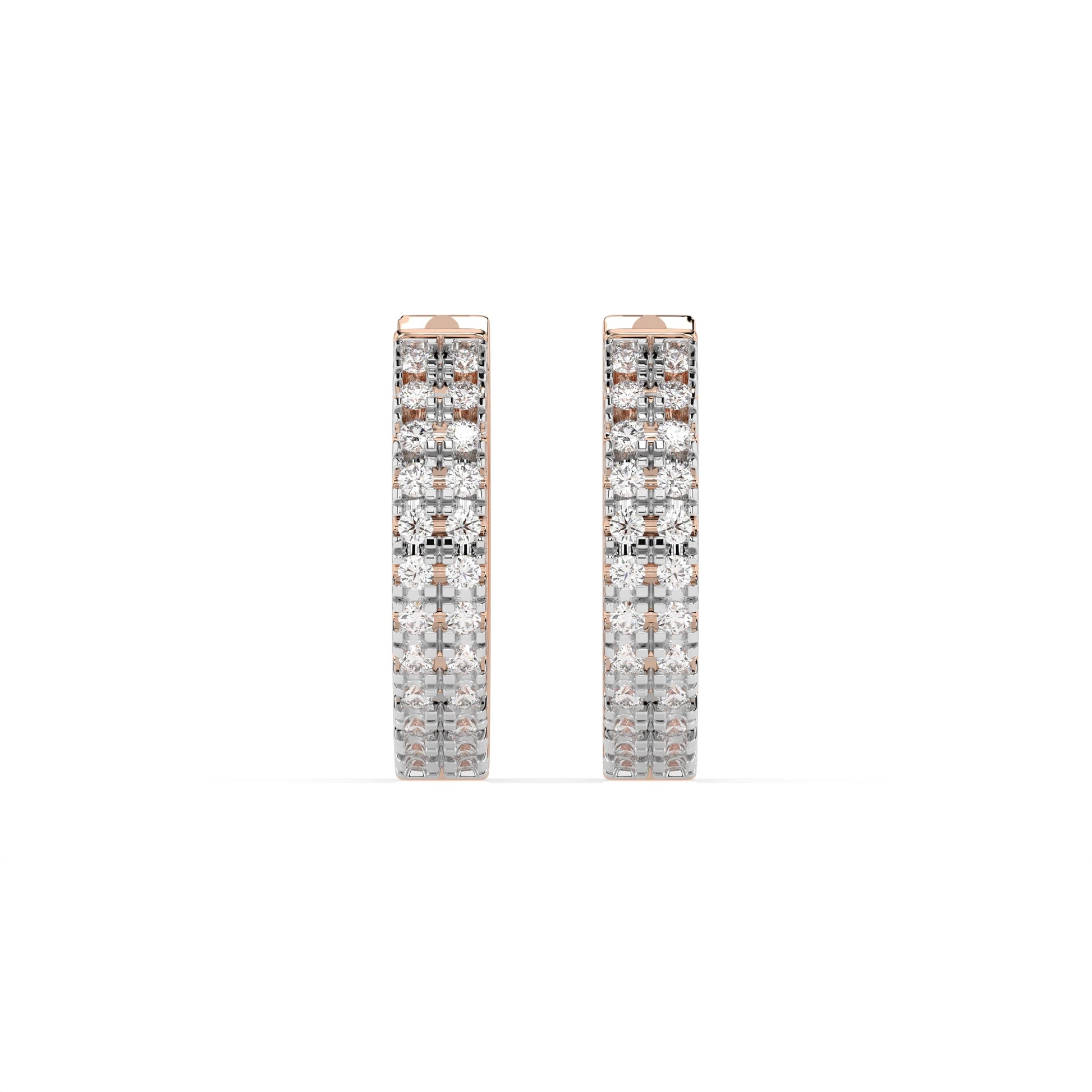 Eternity-Ohrringe (Rund), 0.19 ct — 102-10301