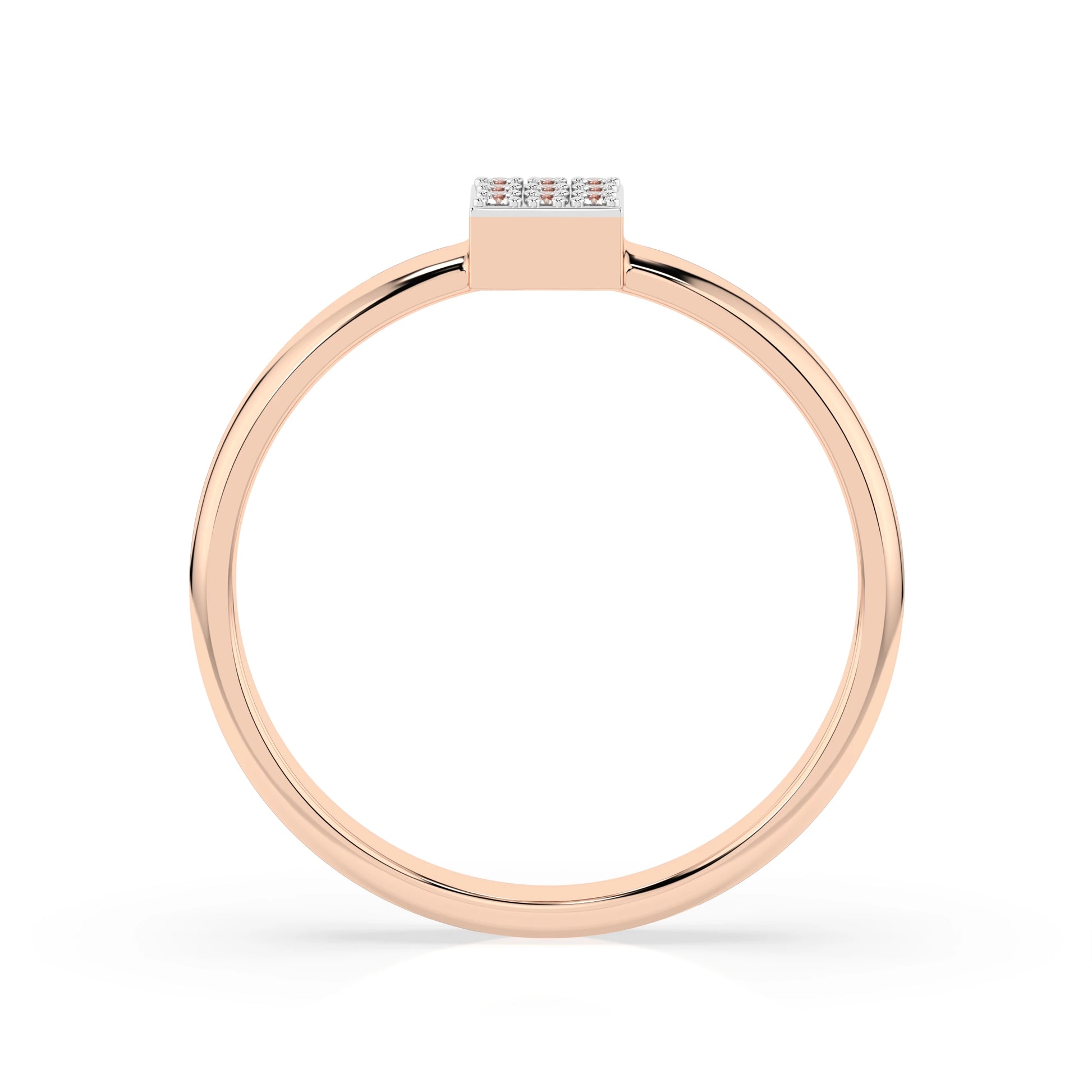 Illusion-Ring (Rund), 0.05 ct — 101-10063