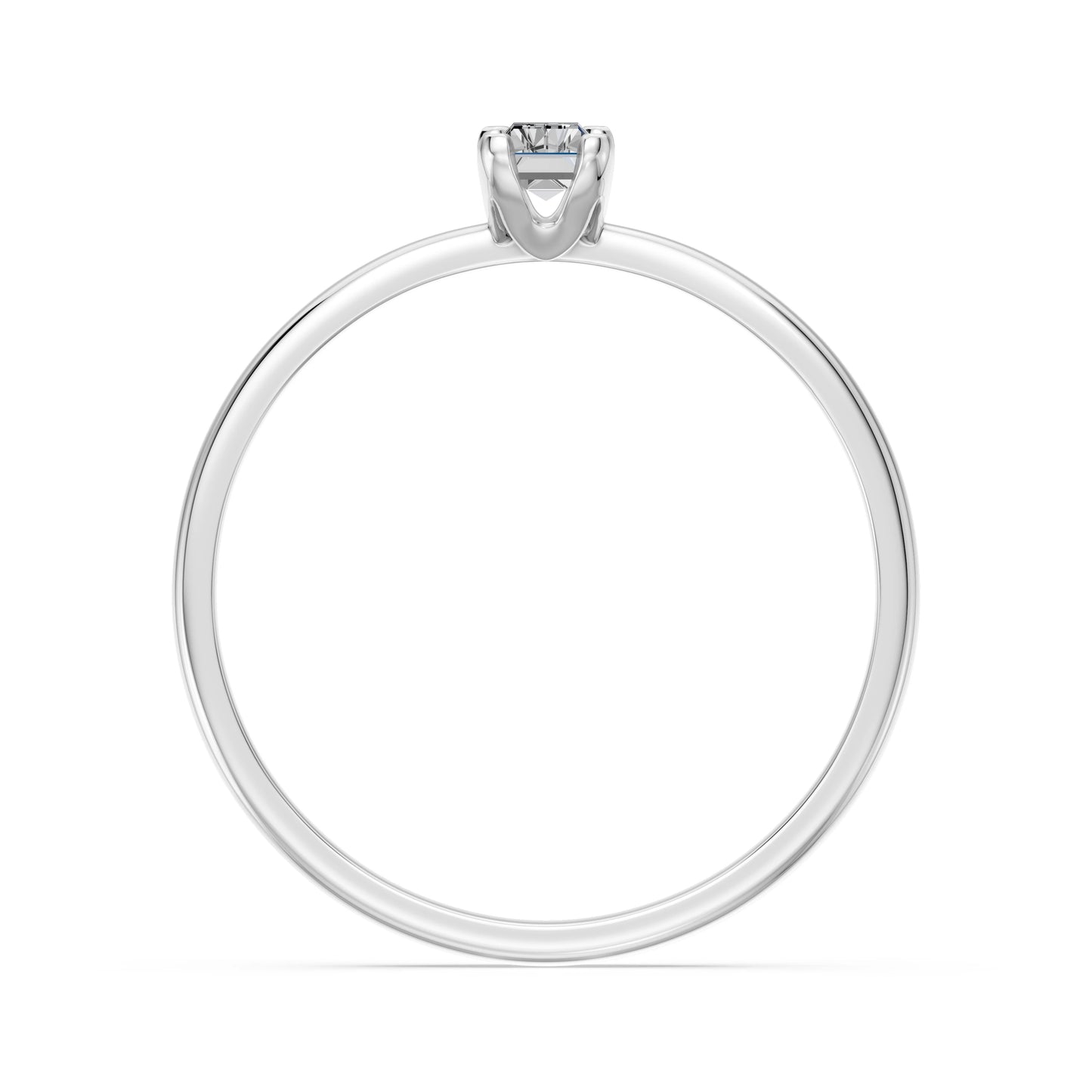 Solitär-Ring, 0.3 ct — 101-10194(0.30)BAQ