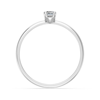 Solitär-Ring, 0.3 ct — 101-10194(0.30)BAQ