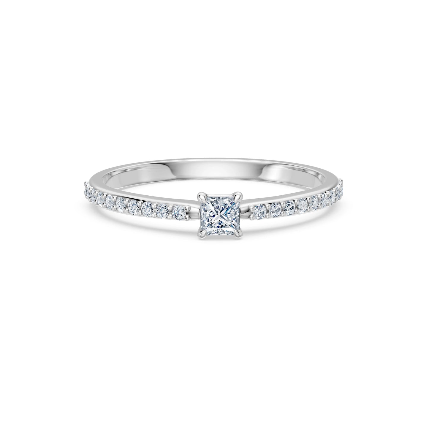 Solitär-Ring, 0.17 ct — 101-10116/2(3.0)PR
