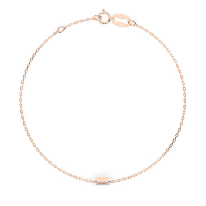 Minimalismus-Armband (Rund), 0.06 ct — 105-10016