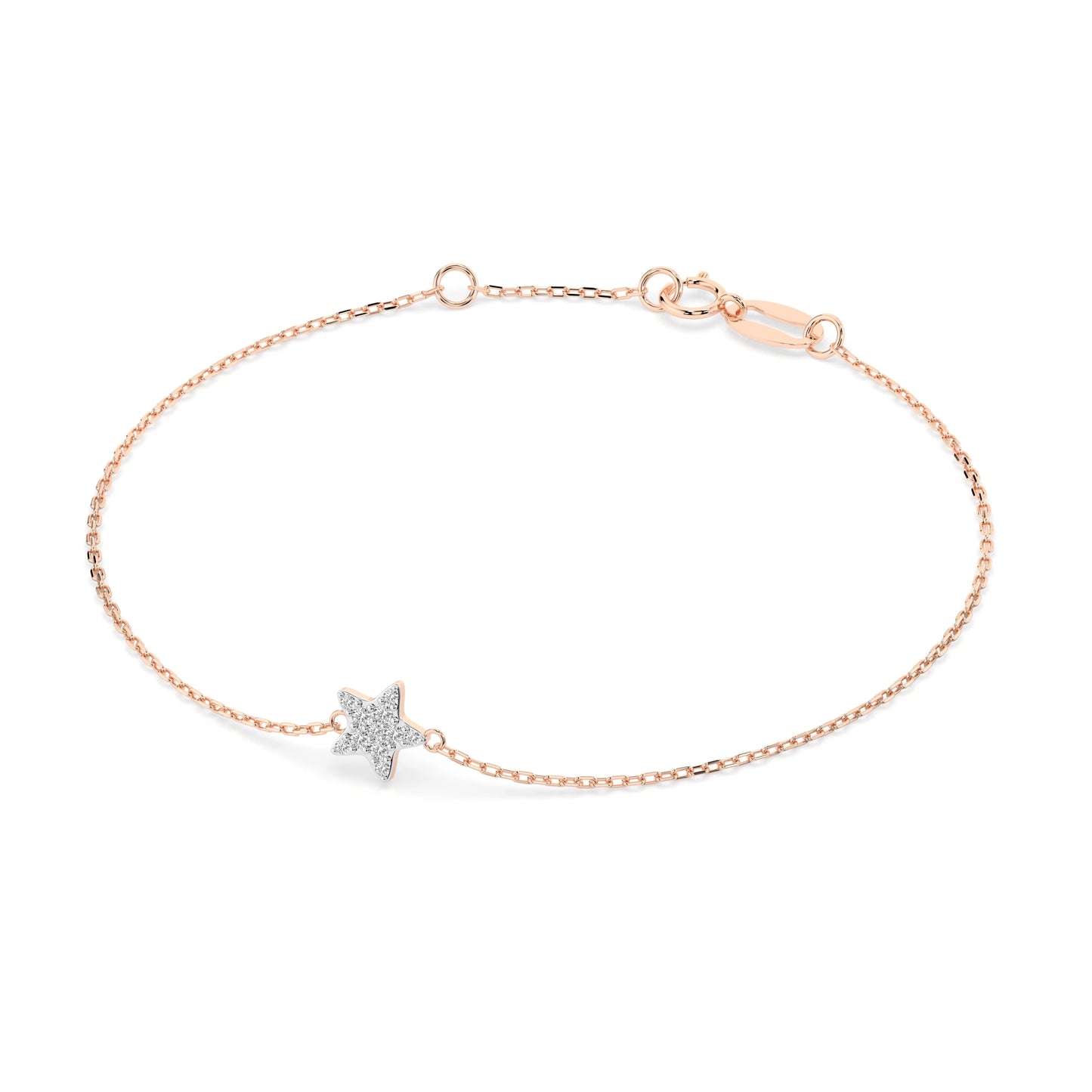 Minimalismus-Armband (Rund), 0.03 ct — 105-10013