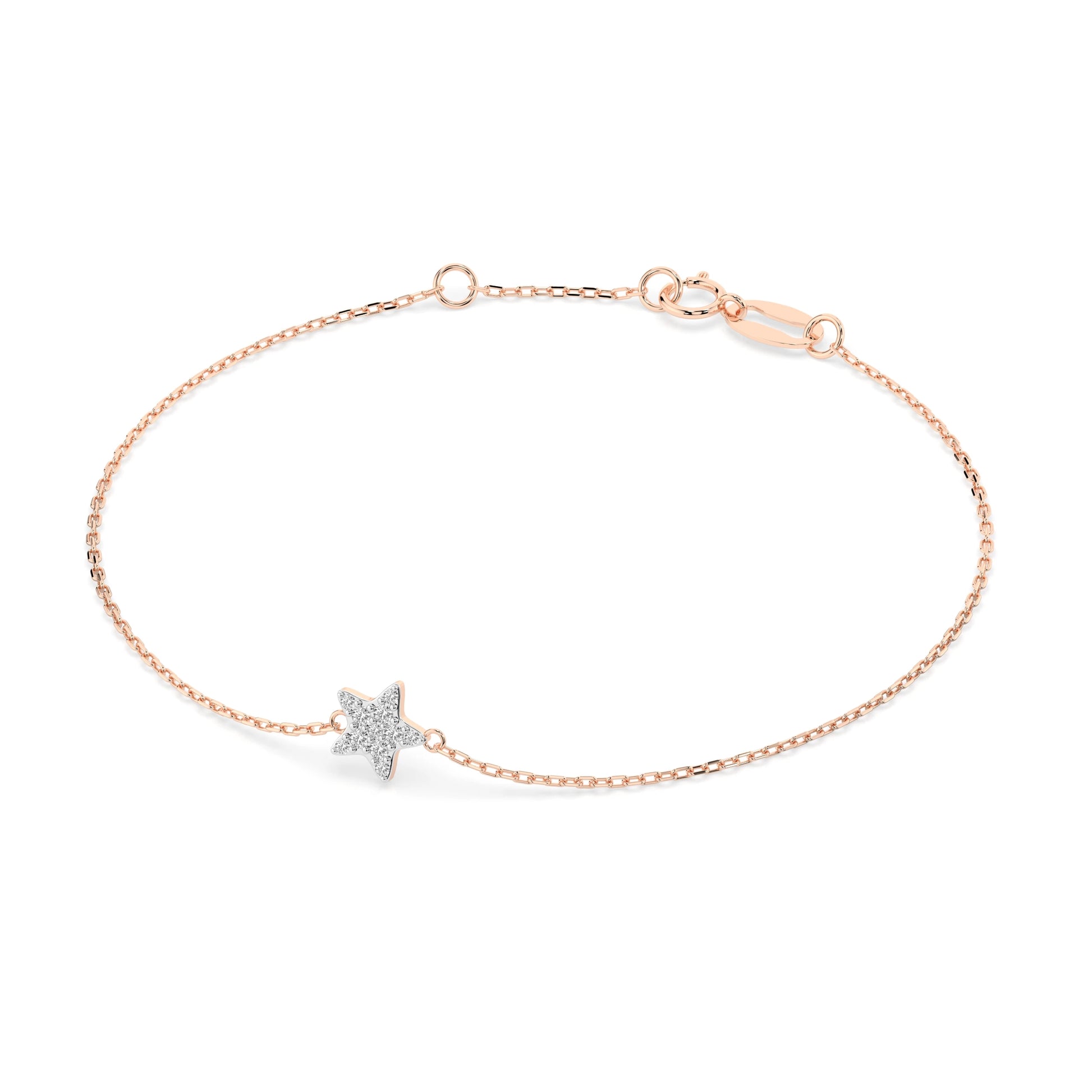 Minimalismus-Armband (Rund), 0.03 ct — 105-10013