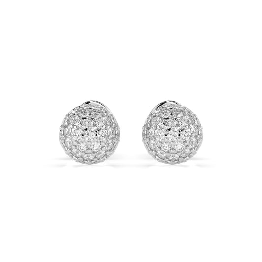 Illusion-Ohrringe (Rund), 0.32 ct — 102-10090/1