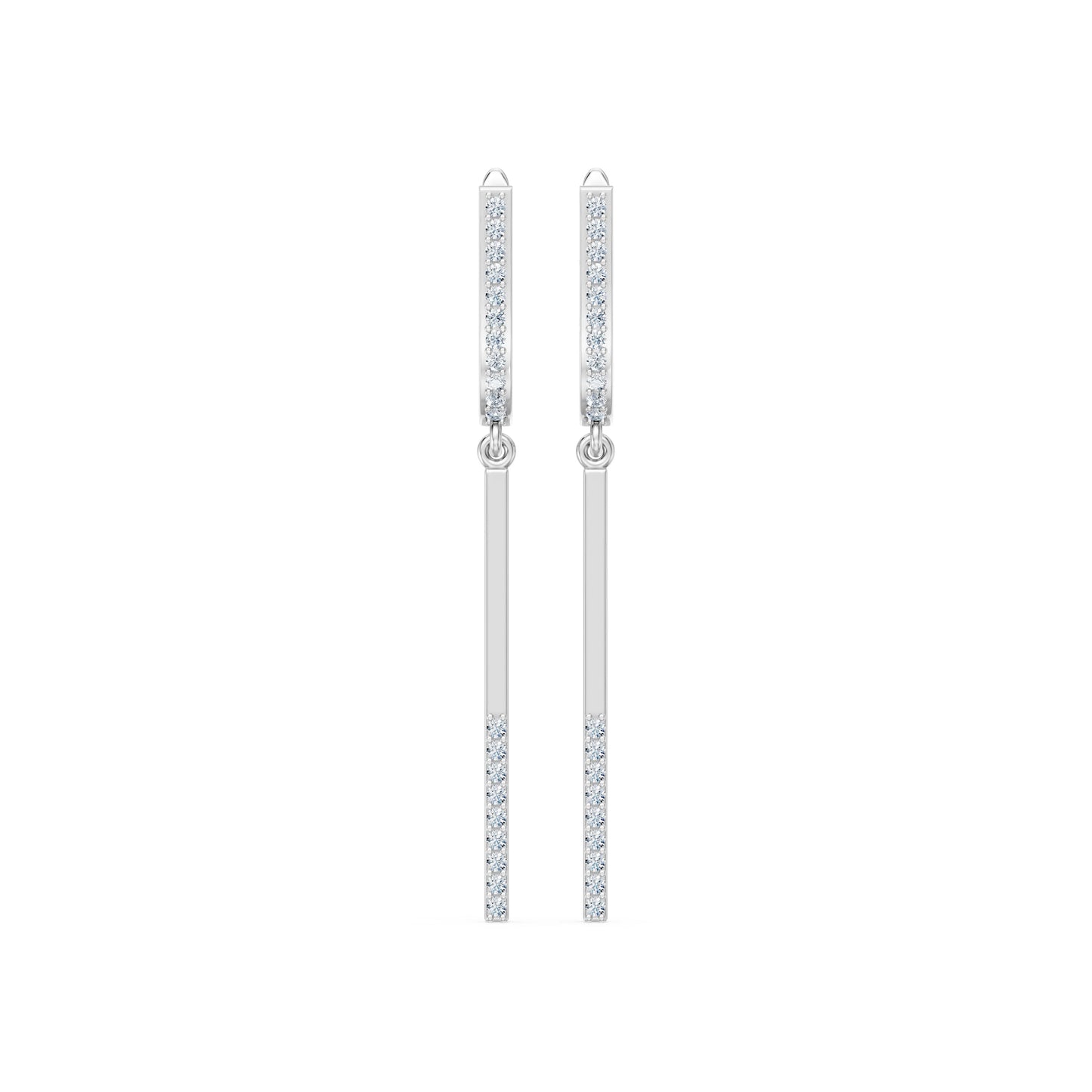 Minimalismus-Ohrringe, 0.24 ct — 102-10129/5