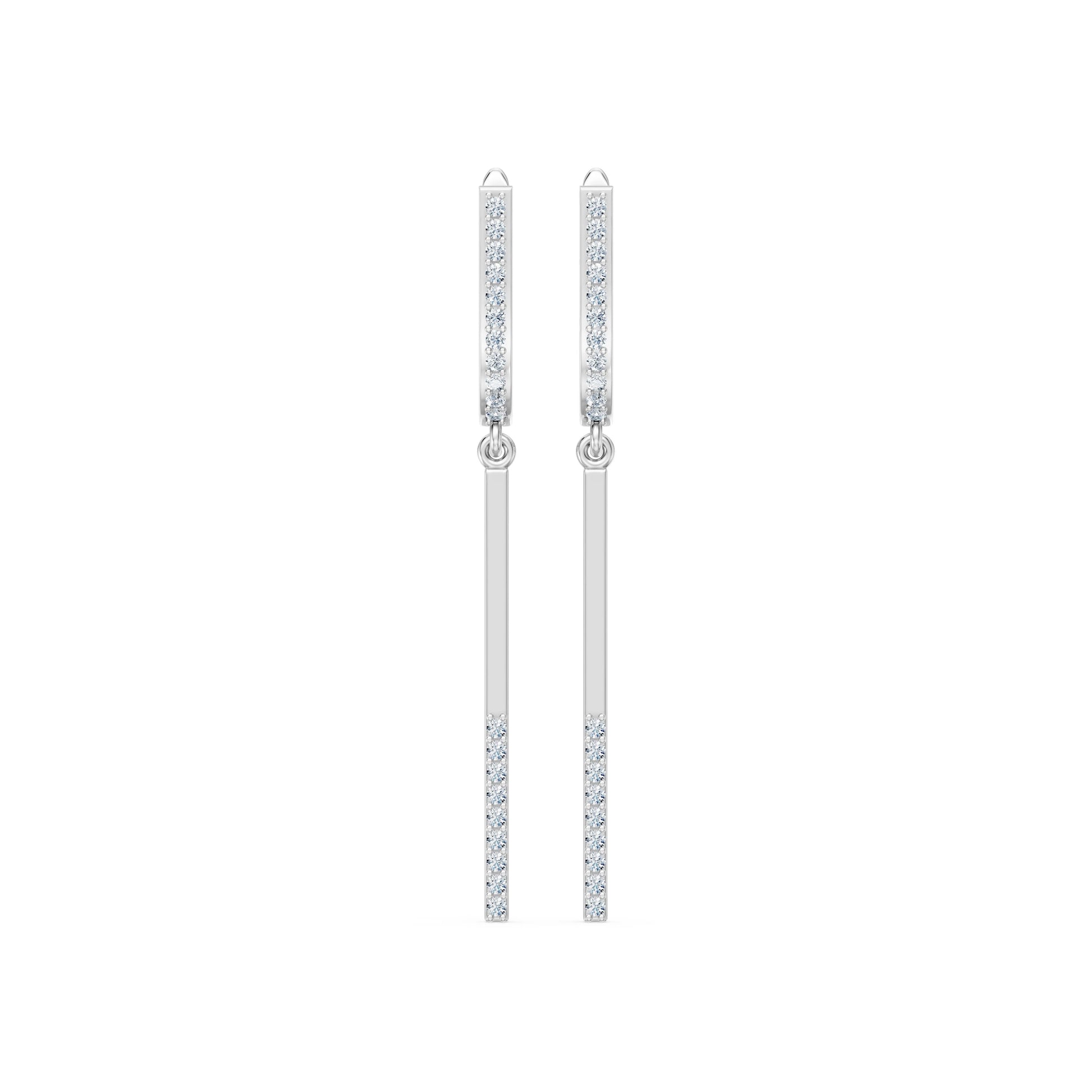 Minimalismus-Ohrringe, 0.24 ct — 102-10129/5