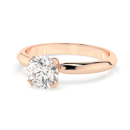 Solitär-Ring (Rund), 1.0 ct — 101-10089(6.5)