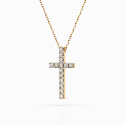 Minimalismus-Halskette (Rund), 0.2 ct — 104-10025