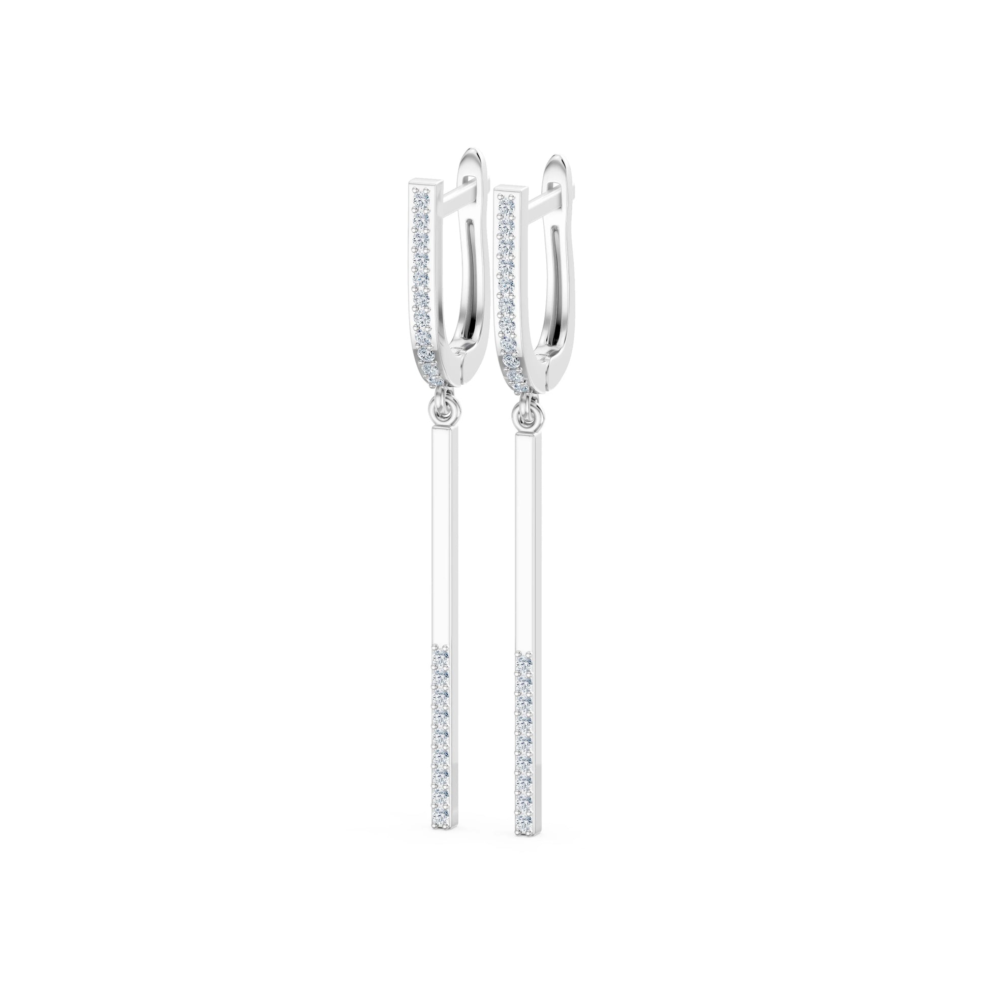 Minimalismus-Ohrringe, 0.24 ct — 102-10129/5
