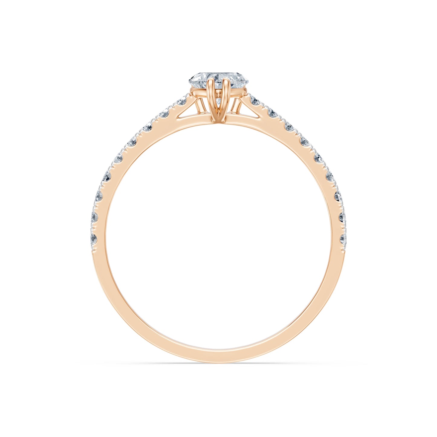 Solitär-Eternity-Ring, 0.3 ct — 101-10191(0.30)HRT