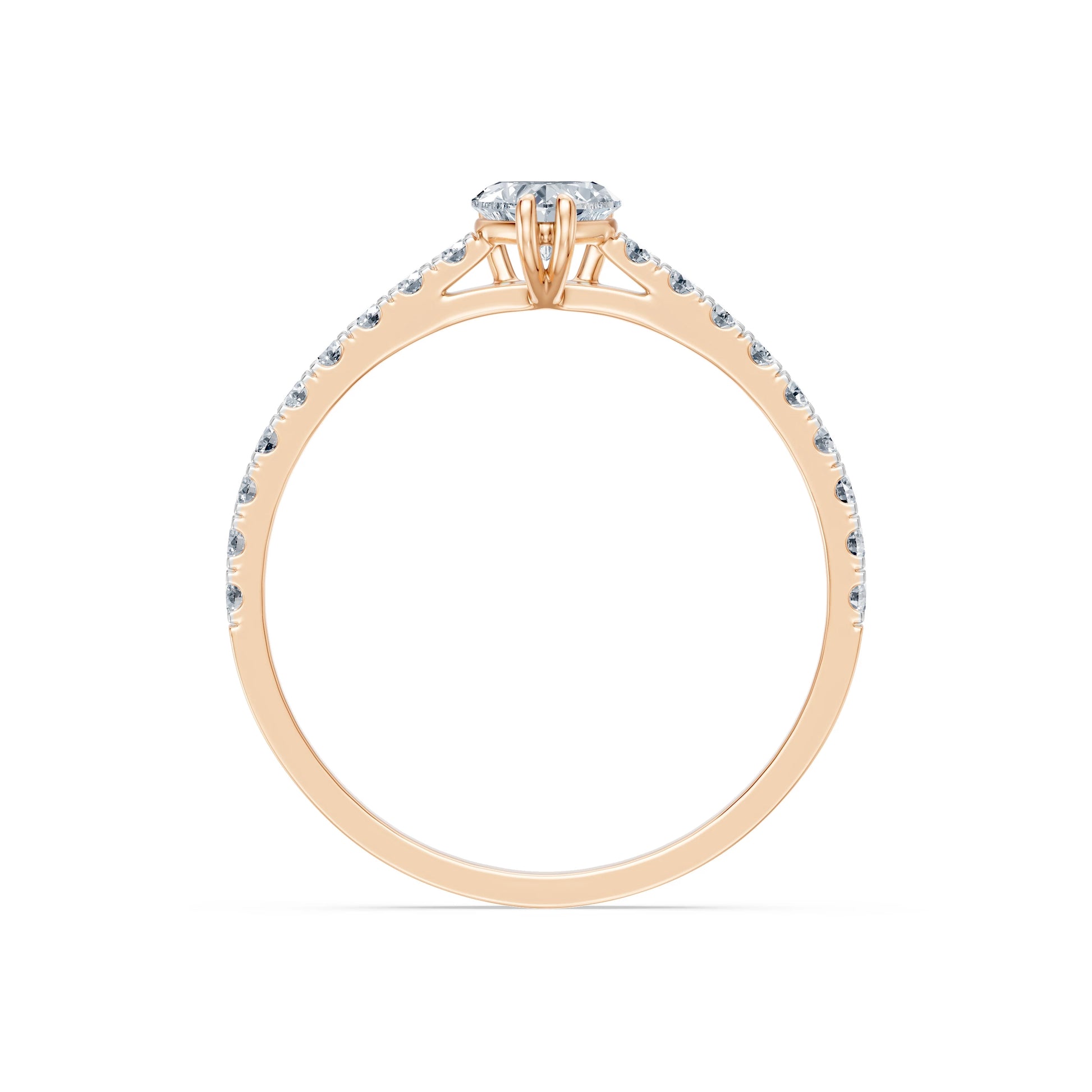 Solitär-Eternity-Ring, 0.3 ct — 101-10191(0.30)HRT