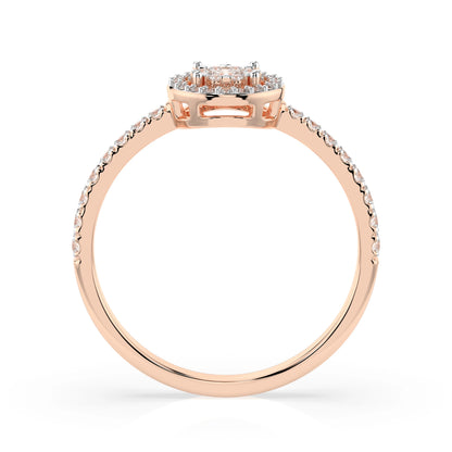 Illusion-Ring (Rund), 0.06 ct — 101-10018(2.5)