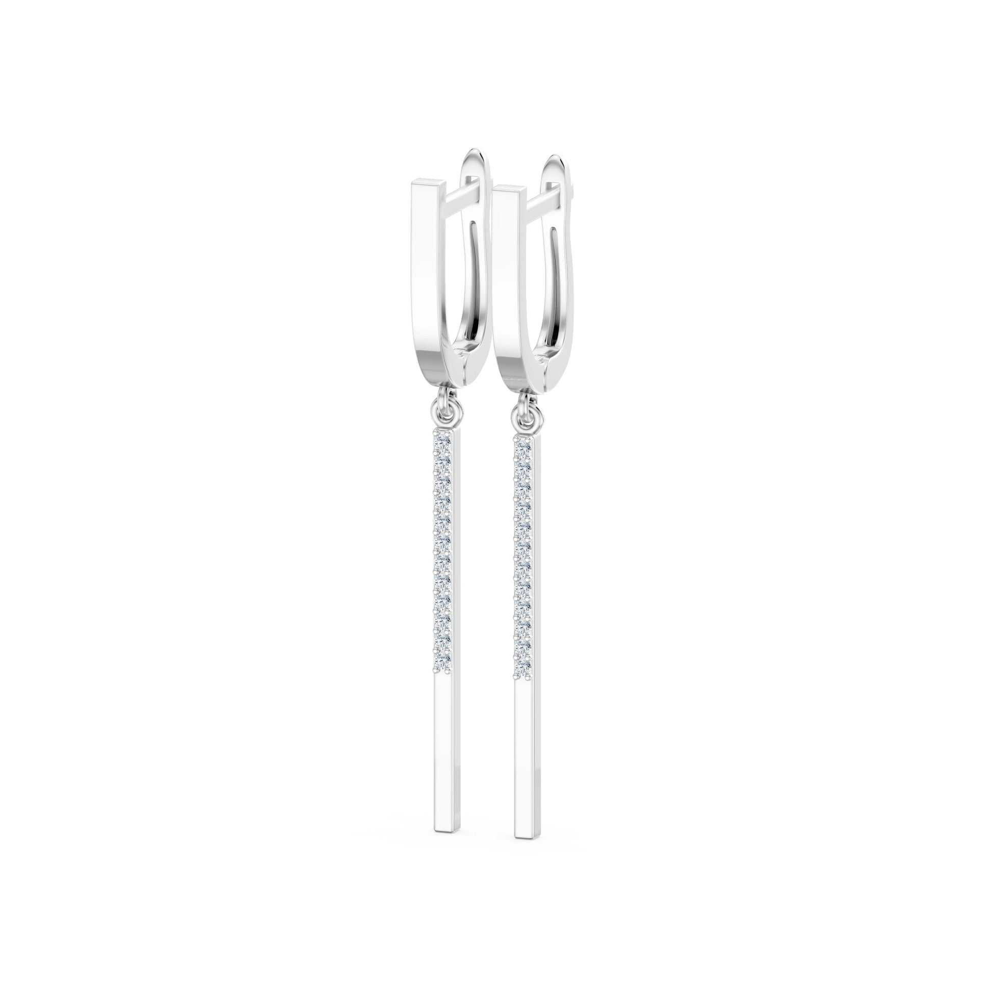 Minimalismus-Ohrringe, 0.14 ct — 102-10129/6