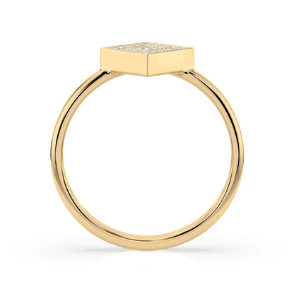 Illusion-Ring (Rund), 0.1 ct — 101-10074