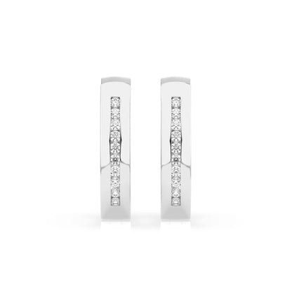 Eternity-Ohrringe (Rund), 0.16 ct — 102-10047
