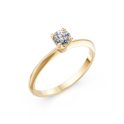 Solitär-Ring, 0.3 ct — 101-10104(4.2)