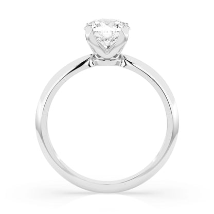Solitär-Ring (Rund), 0.7 ct — 101-10089(5.7)