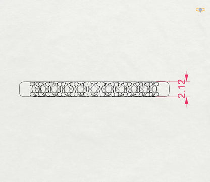 Eternity-Ring (Rund), 0.22 ct — 101-10044/4
