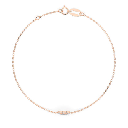 Minimalismus-Armband (Rund), 0.07 ct — 105-10005
