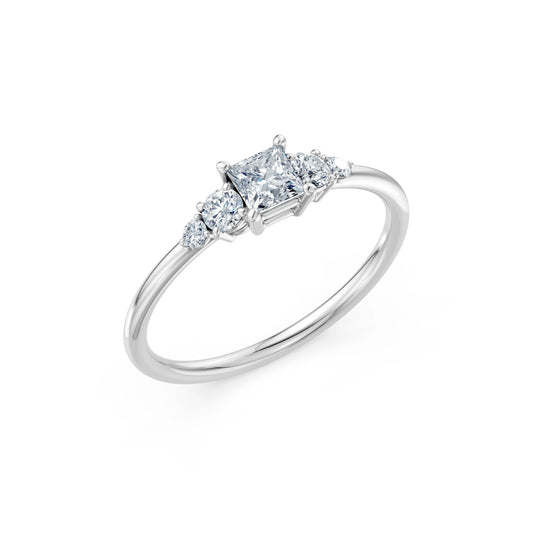 Solitär-Eternity-Ring, 0.3 ct — 101-10143(0.30)PR